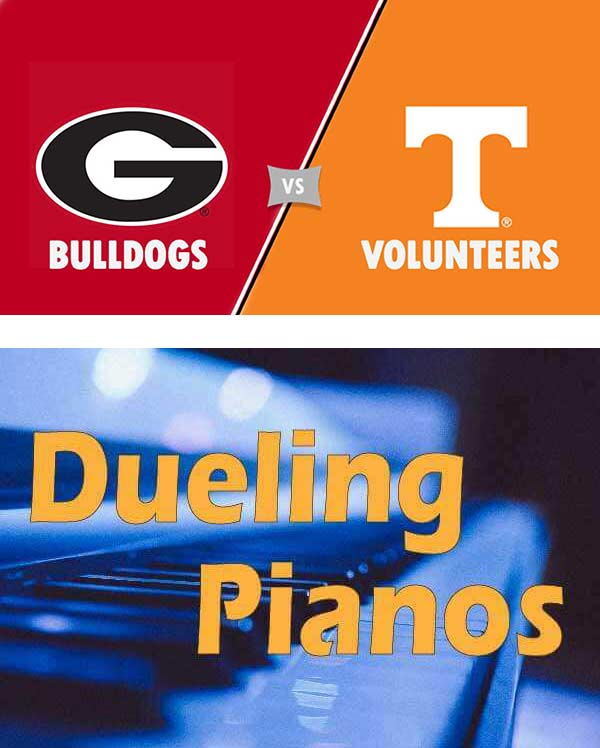 GA vs TN Game Watch followed by Dueling Pianos at Park Bench Battery