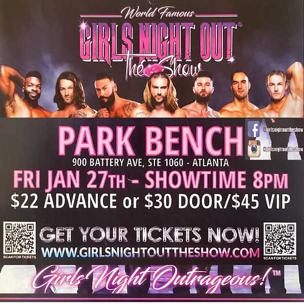 Girls Night Out, The Show at Park Bench Battery