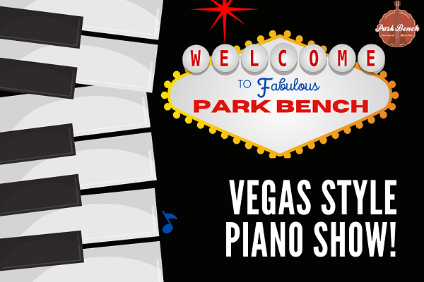 Vegas style piano show at Park Bench in the Battery Atlanta