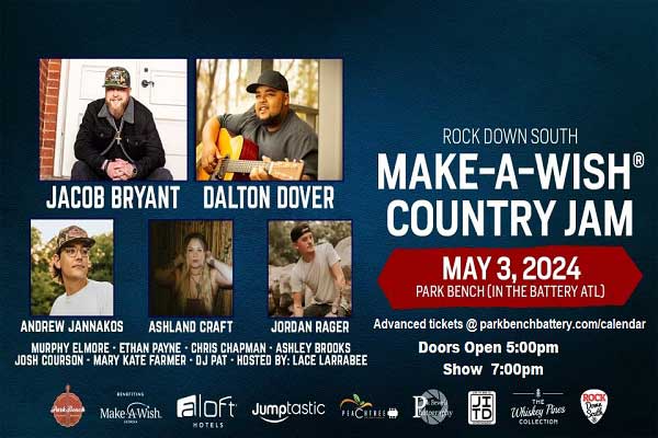 Make a Wish Country Jam at Park Bench in The Battery