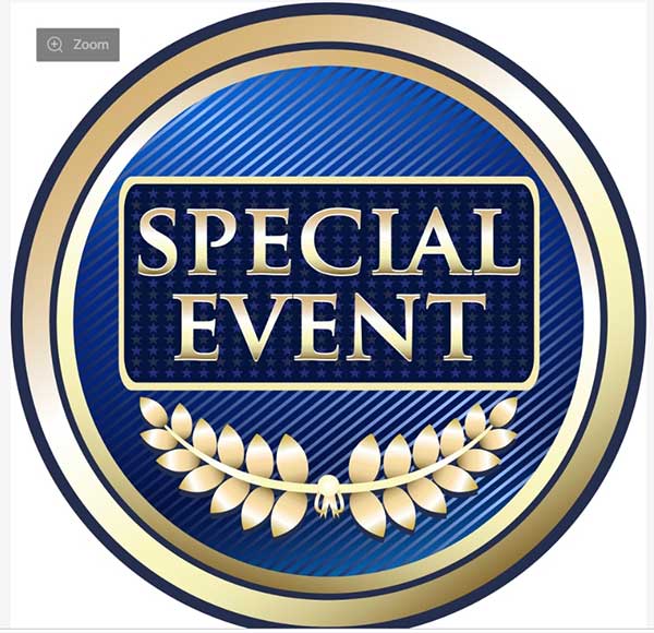Special event at Park Bench