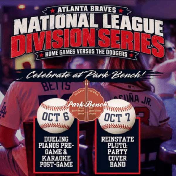 NLDS Playoffs at Park Bench